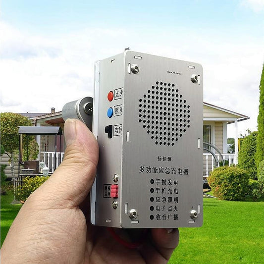 🏆 VerraWave™ Dynamo Emergency Station