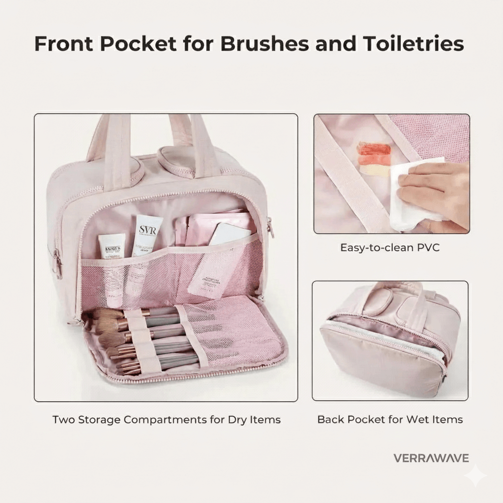 VerraWave™ Toiletry Bag | Cloud Series