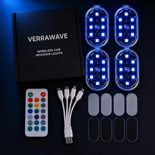 VYBE™ — Wireless RGB Car Ambient Lights