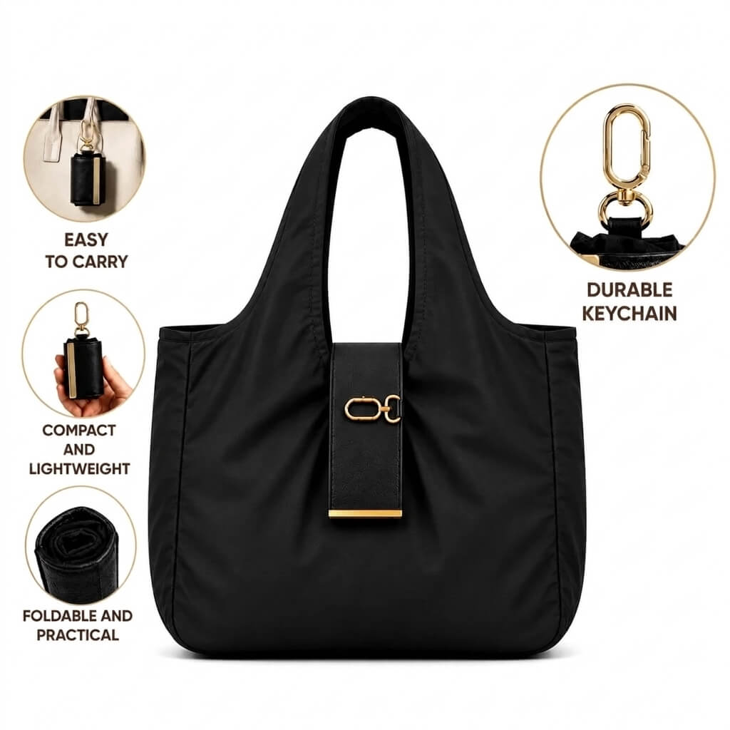 Keychain Tote Bag – Your Everyday Bag, Always Within Reach