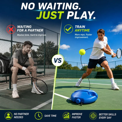 Tennis Trainer™ — Solo Tennis Training System