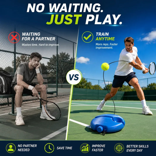 Tennis Trainer™ — Solo Tennis Training System