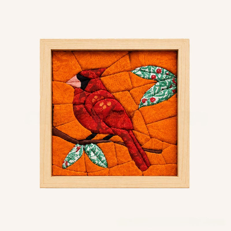 Japanese Kinusaiga Fabric Art Kit – Create Beautiful Fabric Art Without Sewing