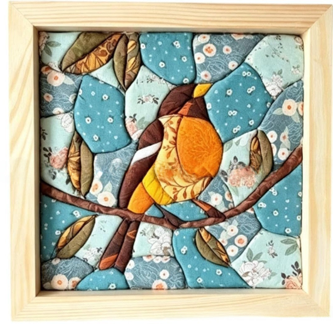 Japanese Kinusaiga Fabric Art Kit – Create Beautiful Fabric Art Without Sewing