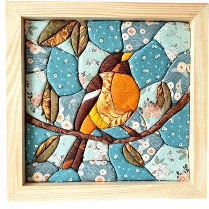 Japanese Kinusaiga Fabric Art Kit – Create Beautiful Fabric Art Without Sewing