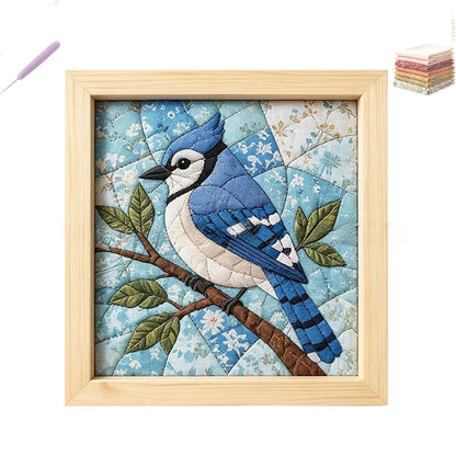 Japanese Kinusaiga Fabric Art Kit – Create Beautiful Fabric Art Without Sewing