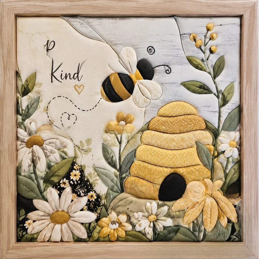 Japanese Kinusaiga Fabric Art Kit – Create Beautiful Fabric Art Without Sewing