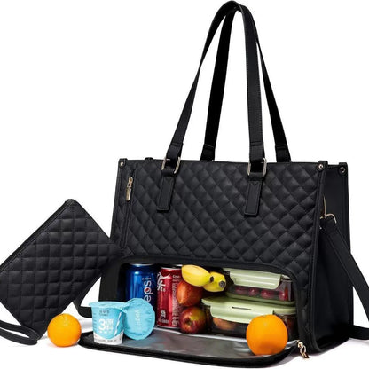 Elegant business bag with cooler compartment