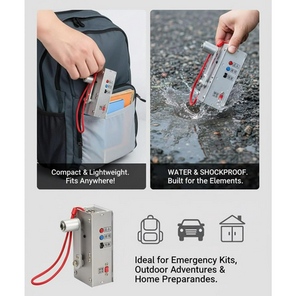 🏆 VerraWave™ Dynamo Emergency Station