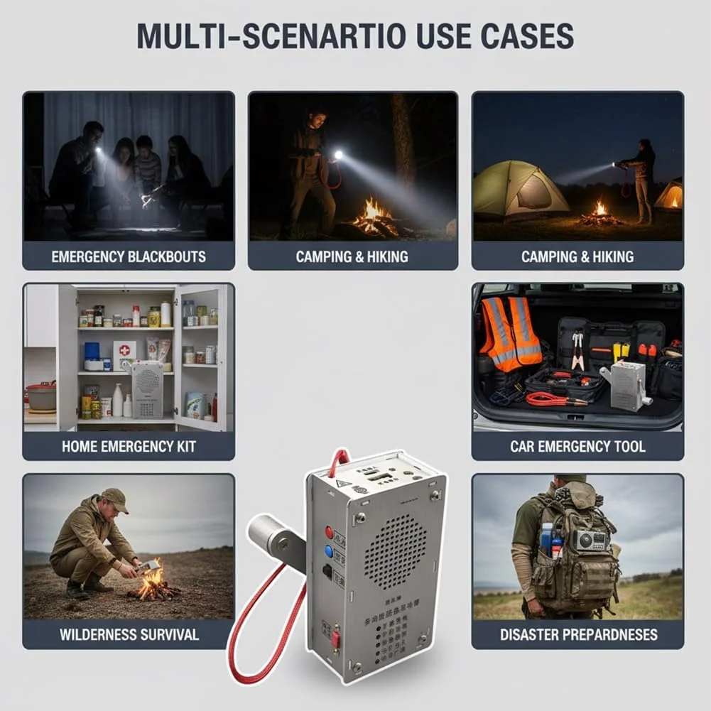 🏆 VerraWave™ Dynamo Emergency Station