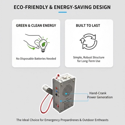 🏆 VerraWave™ Dynamo Emergency Station