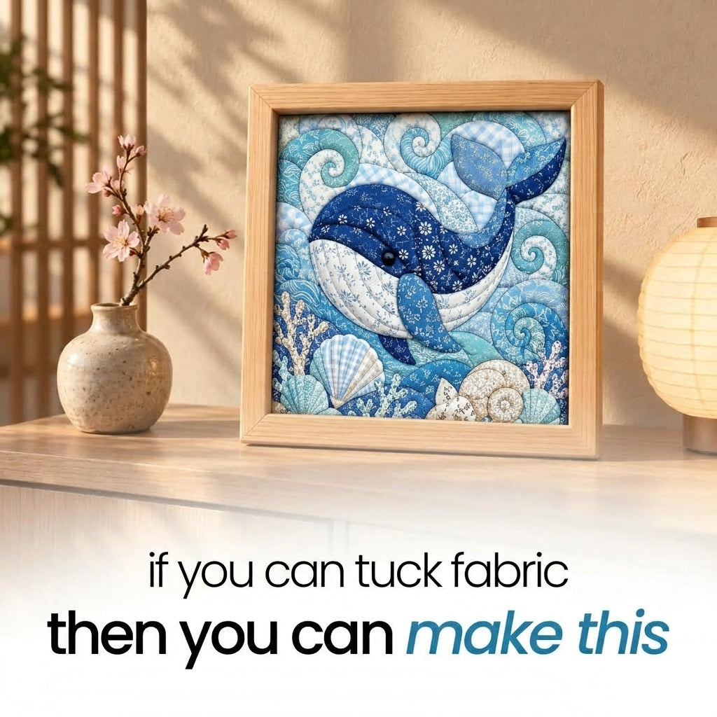Japanese Kinusaiga Fabric Art Kit – Create Beautiful Fabric Art Without Sewing